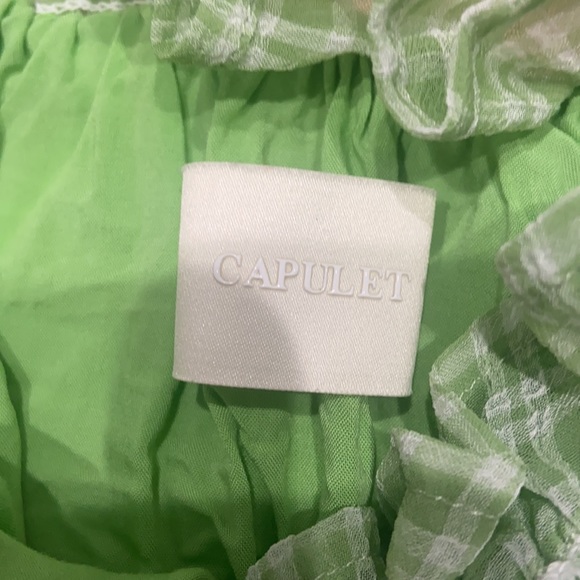 CAPULET Siobhan Checkered Mini Dress XS - Picture 4 of 5